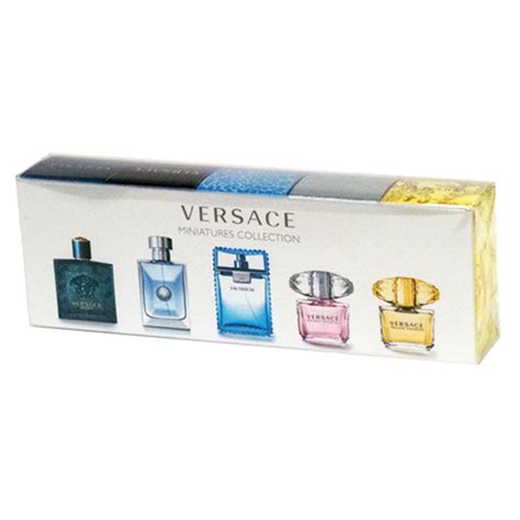 versace miniatur|Versace 5 piece mini set.